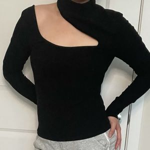 4th Reckless Cutout Turtleneck Shirt | VICI | M